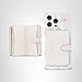 kate spade new york Morgan Magnetic Phone Wallet/Card Holder - Compatible with MagSafe Phones and Cases - Cream