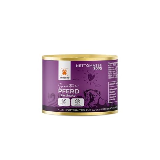 Balloony.pet Nassfutter mit Pferd 6x200g