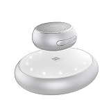 DFJU Haut-Parleur À Lévitation Magnétique Bluetooth LED Flash Flottant sans Fil Son Rechargeable Maglev Subwoofer Microphone Approprié Veilleuses
