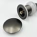 LENA LACED Drain Control Bathroom Sink Drain, 304 Stainless Steel, Tool-Free Installation, Gunmetal Finish