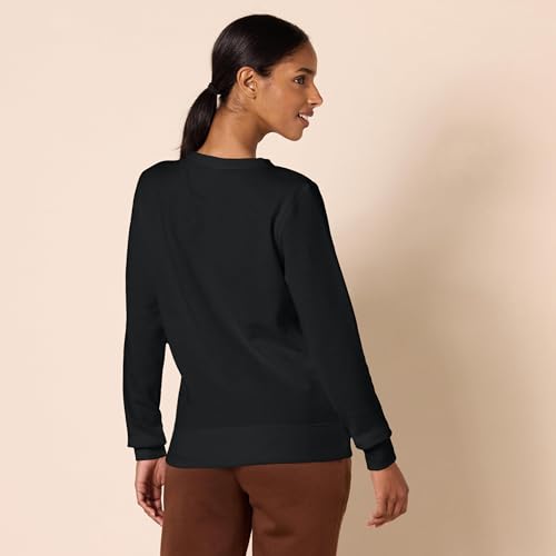 Image of Amazon Essentials Women's Fleece Crewneck Long Sleeve Pullover Sweatshirt (Available in Plus Size)