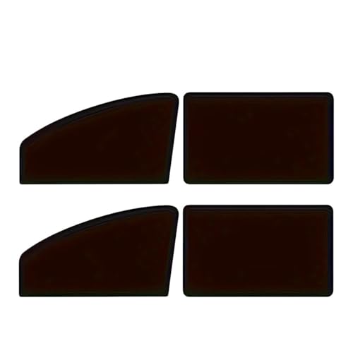 Pare soleil voiture magnétique haut de gamme finition noire 4x