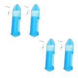 Gogogmee 4 Stück Rotierender Köderkorb Set Kunststoff Köderfisch-Eimer...