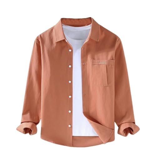 Chemise manches longues homme style japonais pour les journées d'automne