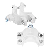 QUMIIRITY 2pcs Water Filtration System Essential Retaining Clip for Reverse Osmosis Water Filter Quick Connectors Clamp