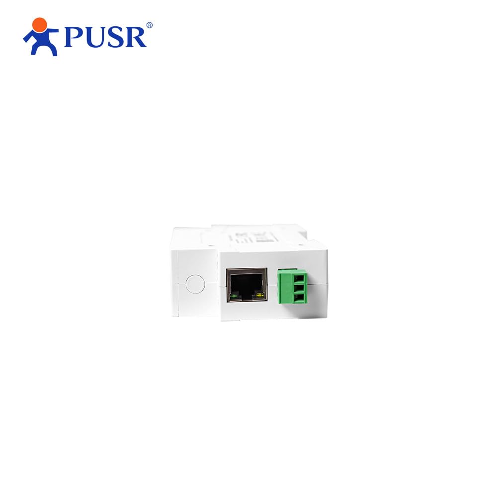 Convertidor de riel DIN RS485 a Ethernet Modbus RTU a TCP Modbus Gateway transmite datos de forma transparente entre TCP/IP y RS485 página web definida por el usuario USR-DR302