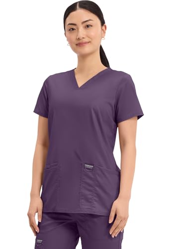Image of Cherokee Medical Women's Scrub Top V-Neck Modern Classic Fit with 3 Pockets, Ultra Soft and 2-Way Stretch Fabric - WW620