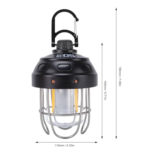 Lanterne de camping rétro LED contre les pannes de courant