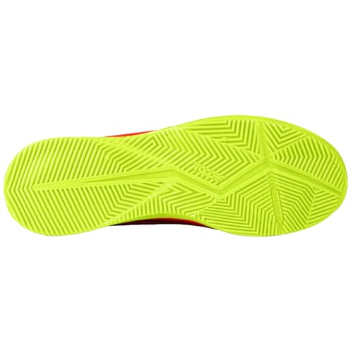 Chuteira Topper Slick V Fsal, Coral/Preto/Amarelo, 42