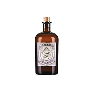 Monkey 47 Schwarzwald Dry Gin – Harmonischer Ultra Premium Gin mit Wacholderaroma & frischen Zitronen- und Fruchtnoten…