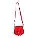 TENDYCOCO Crossbody Purse 1pc Purse Purses for Women Presen Handbags Girls Birthday Delicate Mini Crossbody Outdoor with Little Should Quilted Design Pouch Red Gifts Storage Pu Leather Outdoor Decor