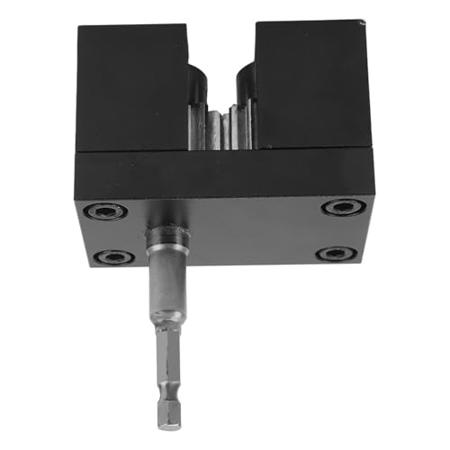 Kelawoly Engarzadora Asistida por Impacto, Máquina Engarzadora de Tubos de Acero Inoxidable para Conductos Metálicos Redondos de 0,41 a 0,71 Mm, Ideal para Instalaciones de Aire Acondicionado