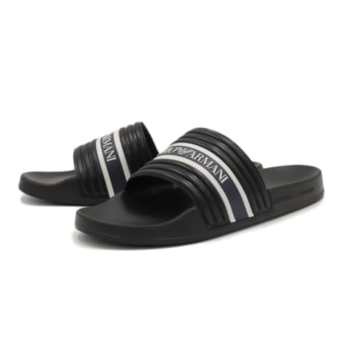 [Emporio Armani] [�G���|���I�A���}�[�j] UNDERWEAR EA�A���_�[ UNDERWEAR �A���_�[�E�F�A �����Y �V�����[�T���_�� EX000069 AF16403 �u���b�N×�z���C�g 2026�t�ăR���N�V���� 40 [���s�A���i]
