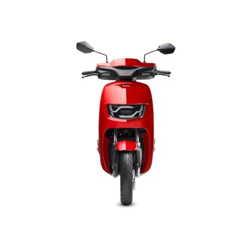 Image of VIDA VX2 Go 3.4 Electric Scooter by HERO MotoCorp, Removable Battery, 142 km IDC Range, 70 km /h Top Speed, Pearl Red (Ex-Showroom)