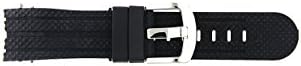 Joe Rodeo Watch Band for Apollo in Black Color Rubber image 2