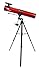 Carson Red Planet 45-100x114mm Newtonian Reflector Telescope (RP-300) , Red