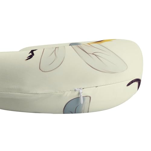 Almohada cervical viscoelástica tamaño único miniatura 4
