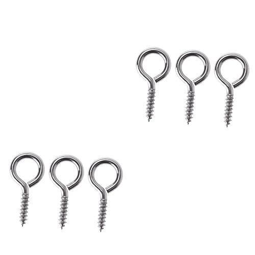 VILLCASE 2sets Jewelry Crafting Essential Screw Eye Pin Peg Assorted Pin Screws Design 50pcs*2