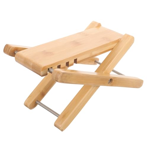 Repose-pieds de guitare en bois noble réglable pour une posture parfaite en concert