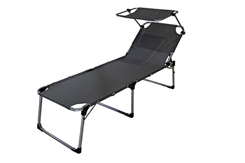 Preisvergleich Produktbild Gardissimo Alu-Textil-Sonnenliege Big XL