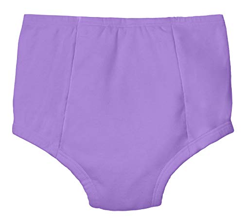 Image of City Threads Boys & Girls Training Underwear Pants Panties Underpants for Potty Training Kids Toddlers - All Cotton For Sensitive Skins SPD Sensory Friendly Clothing, Deep Purple, 2T