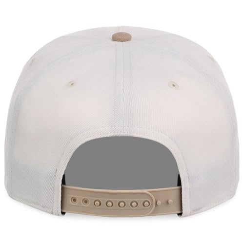 Image of Lids Blank Hook Shot A-Frame Adjustable Snapback Hat - Breathable Mesh & Lightweight | Curved Bill | One Size Fits Most