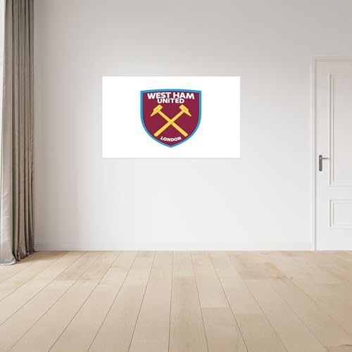 Vinilo del West Ham United FC para tapar espacios vacíos en la pared