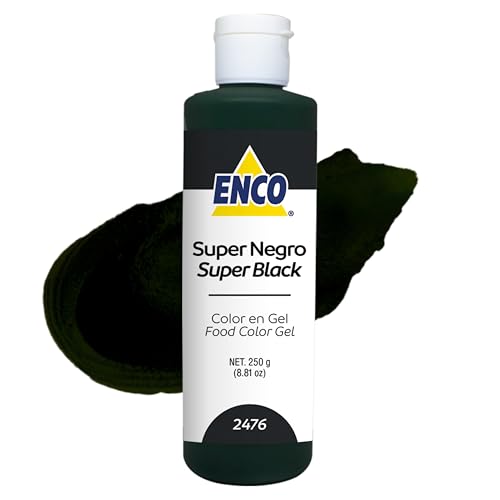 ENCO Gel Food Coloring 8.8 oz (Super Black)