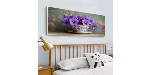 Kit d'Art Diamant DIY fleurs pour illuminer votre décoration murale - 2