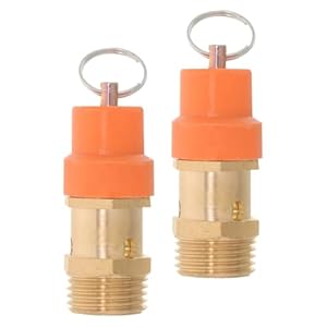 Popetpop 2er-Set Sicherheitsventil LII4594 Luftkompressor