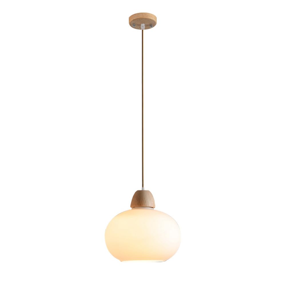 Lampes à Suspension Japonaises en Verre pour une Ambiance de Chevet Coeure