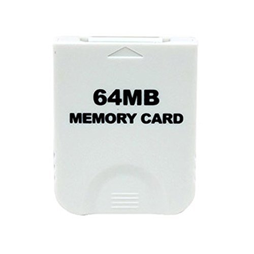 CHILDMORY-Bianco-64M-Scheda-di-memoria-per-Wii-NGC-Gamecube-Console