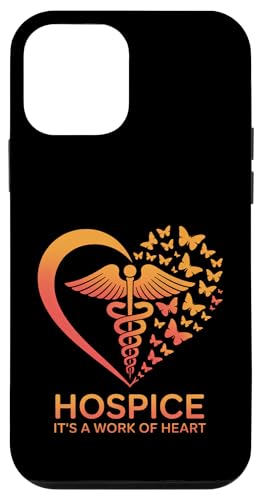 Hospice Work of Heart �ʔ��� ��� �J�h�D�P�E�X �o�^�t���C �X�}�z�P�[�X iPhone 12 mini �p