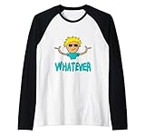 Whatever Raglan Baseball Tee