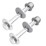 CYPLIDD Car Camber Adjusting Eccentric Bolts Compatible with Volkswagen Jetta 2005-2018 Volkswagen Golf 2010-2021 Replace 1K0501387D