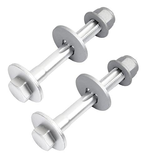 CYPLIDD Car Camber Adjusting Eccentric Bolts Compatible with Volkswagen Jetta 2005-2018 Volkswagen Golf 2010-2021 Replace 1K0501387D