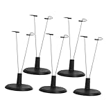 TENDYCOCO 5個可能なフィギュアディスプレイスタンド アクションフィギュア用 収納ラック 軽量 携帯便利 立簡単 おもちゃ グロースティックなど小物の展示に 高強素材使用