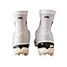 UBK MADE Cleats Covers, Cleat Spats for Soccer, Football Cleats Men, Football Cleats Youth, Softball & Baseball (S/M, White)