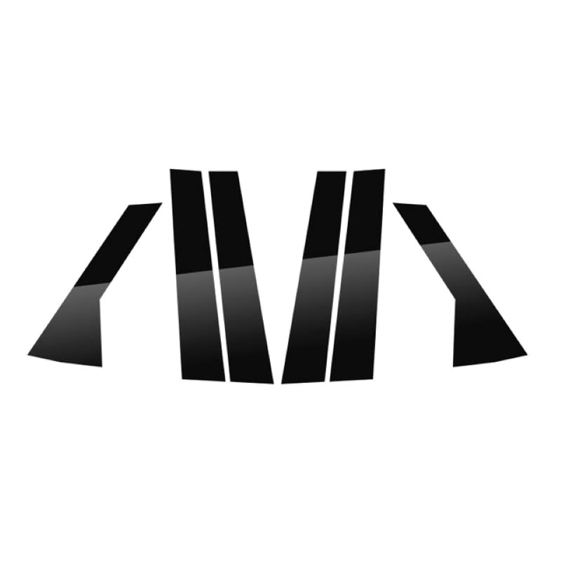 Car Door Window Pillar Trim,for Land Rover Range Rover Sport L494 2014 2015 2016 2017 2018 2019-2022 6Pcs Car Door Window Pillar Posts Trim Covers Sticker