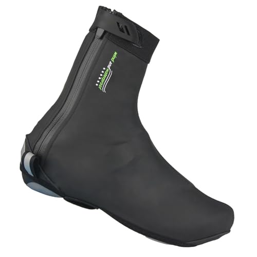Couvre-chaussures de cyclisme imperméables et isolés avec doublure polaire - 7
