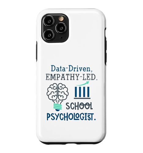 Data-Driven Empathy-Led School Psychologist Brain Graphic �X�}�z�P�[�X iPhone 11 Pro �p