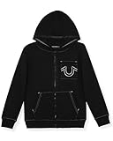 True Religion Boys Fleece Hoodies – Premium Zip Front & Pullover Sweatshirts, Stylish Design & Comfort