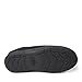 Dearfoams Men's Thompson Cozy Memory Foam Indoor Outdoor Clog House Slipper, Black, X-Large