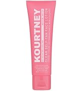 KOURTNEY Self-Tan Face Lotion - Self Tanner for Face - Gradual Face Tanner with Hyaluronic Acid -...