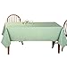 Basic Rectangular Tablecloth Table Linens, Sage Green, 60" X 90"