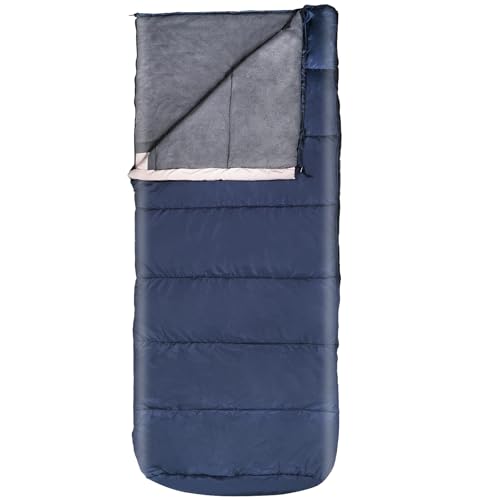 Sac de couchage adulte REDCAMP en polaire chaud pour 3-4 saisons de randonnée