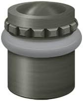 Deltana UFBP4505CR003 Solid Brass 1 1/2-Inch Round Universal Floor Bumper Pattern Cap