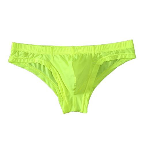 Genérico Ropa interior Sexy Hombre Jockstrap Tanga Lencería Transparente Encaje Malla Transpirable Cómodo Noche Microfibra Chic A47, menta verde., L