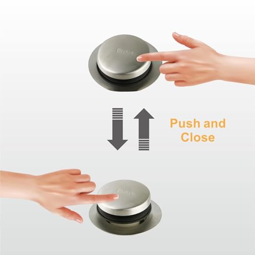 image for Wellup Tub Drain Tip Toe Bathtub Drain Conversion Kit Assembly, Replac