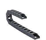 1m Transmission Chains Semi-Enclosed 7/10/15/20/25/ Plastic Towline Cable Drag Chain Wire Carrier(18x50 mm)